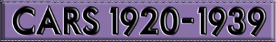 20s and 30s cars